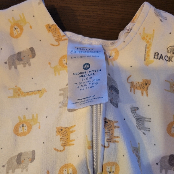 Animal Print Kids Pajamas - Picture 2 of 3